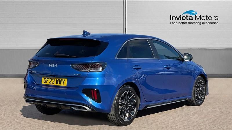 Used Kia Ceed GT-Line 158 HP (116 kW) 2023 Blue Hatchback