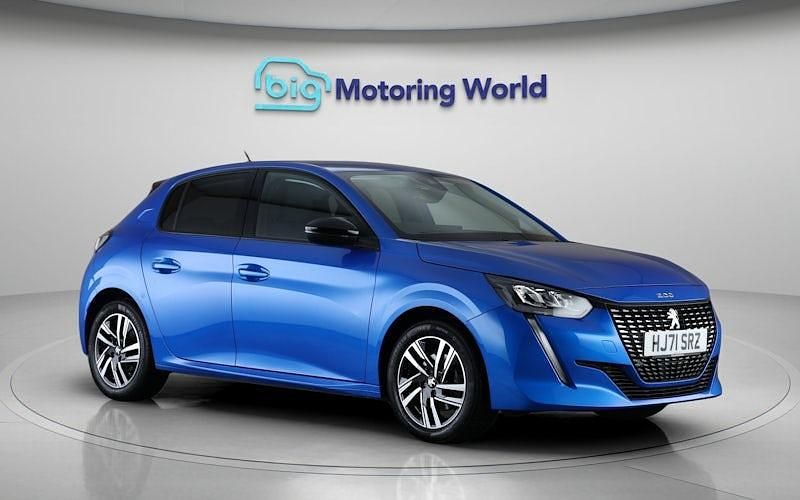 Used Peugeot 208 Allure Premium 102 HP (75 kW) 2022 Blue Hatchback
