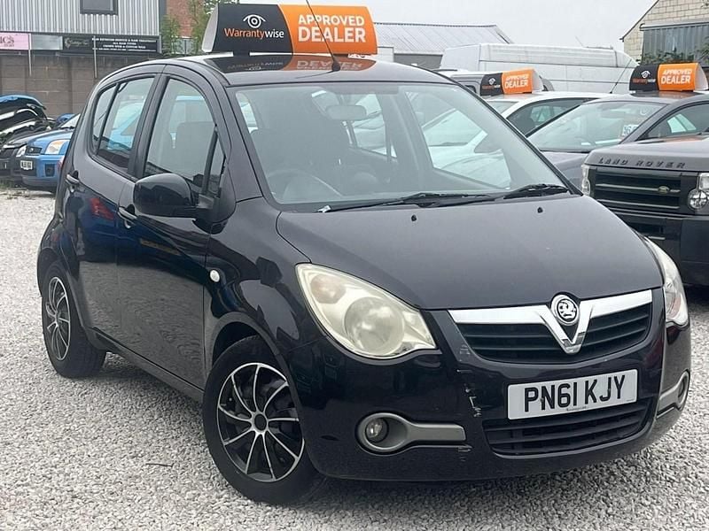 Black Used 2011 Vauxhall Agila S Hatchback | £1,985 (Fair price) - Image 1/4