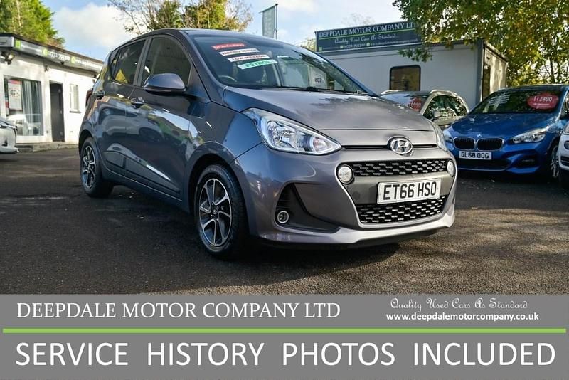 Grey Used 2017 Hyundai i10 Premium Hatchback | £7,790 (Fair price) - Image 1/4