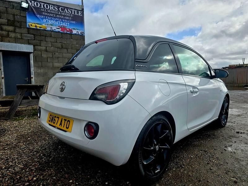 Used Vauxhall Adam 2017 White Hatchback