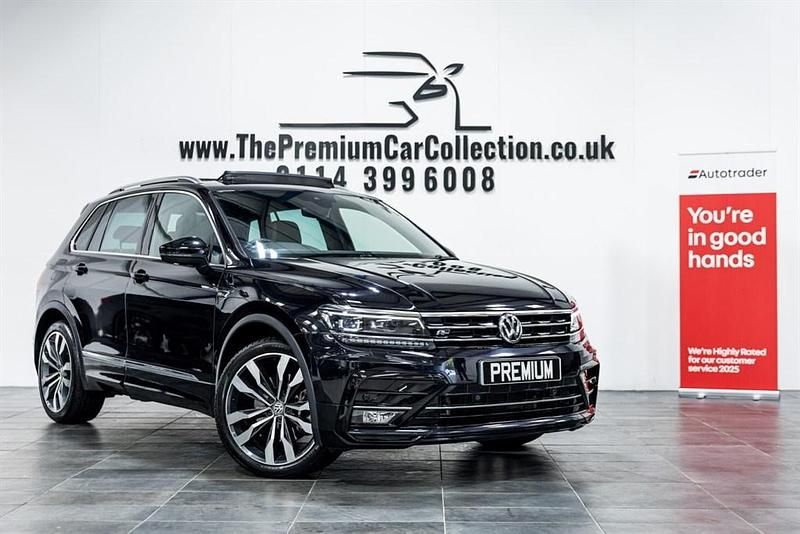Used VW Tiguan R-line 180 HP (132 kW) 2017 Black SUV