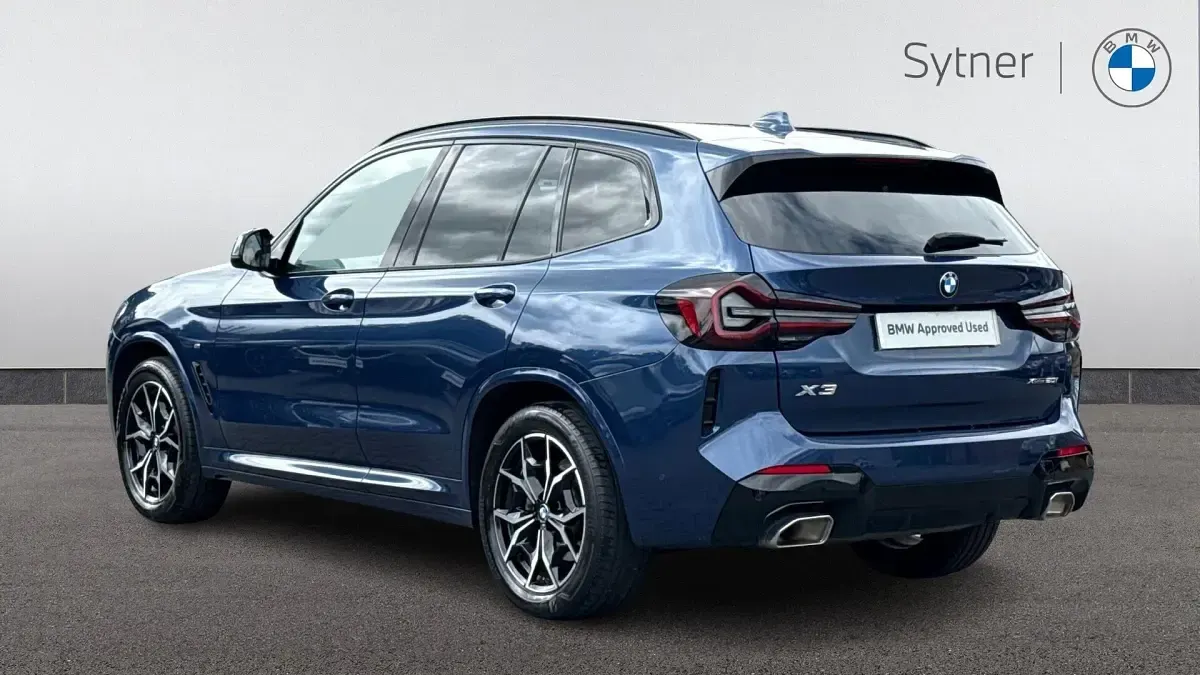 Used BMW X3 M Sport 181 HP (133 kW) 2022 Blue SUV