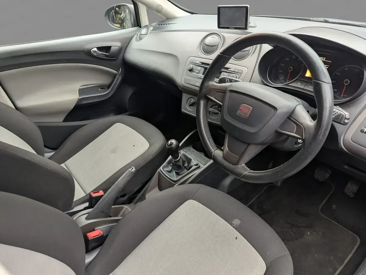 Used Seat Ibiza 85 HP (62 kW) 2013 Grey Hatchback