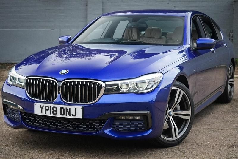 Blue Used 2018 BMW 730 M Sport Sedan | £21,299 (A bit pricey) - Image 1/3