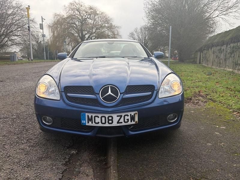 Blue Used 2008 Mercedes SLK200 Cabriolet | £4,444 (Fair price) - Image 1/4