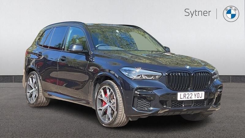 Black Used 2022 BMW X5 M Sport SUV | £44,000 (Fair price) - Image 1/4
