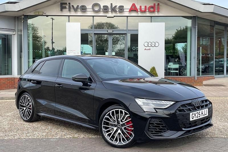 Black Used 2025 Audi S3 Advanced Hatchback | £48,440 (Expensive) - Image 1/4