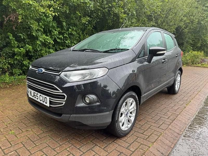 Used Ford Ecosport Zetec 95 HP (69 kW) 2015 Black SUV
