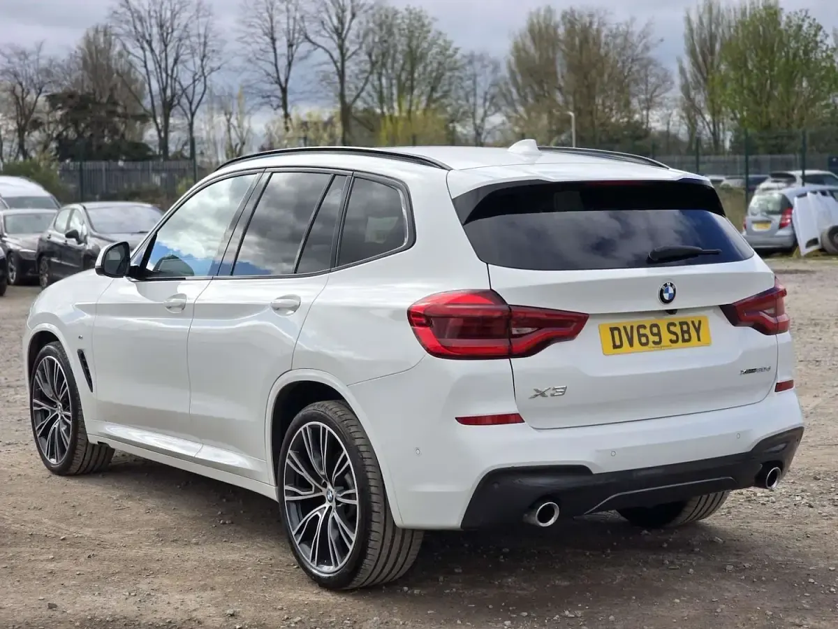 Used BMW X3 M Sport 190 HP (139 kW) 2019 White SUV