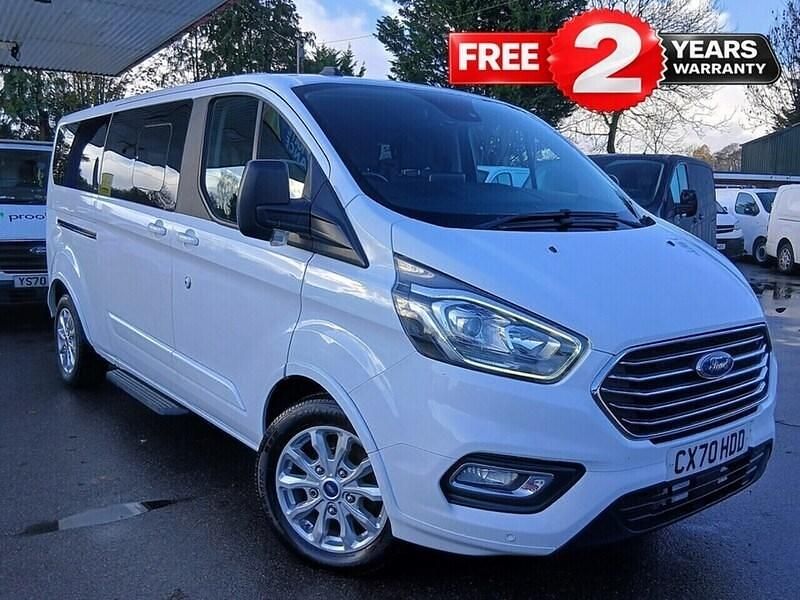 Used Ford Tourneo Custom Titanium 2020 White Van