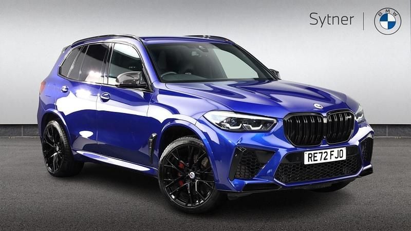 Blue Used 2022 BMW X5 M Competition Edition SUV | £70,000 (Fair price) - Image 1/4