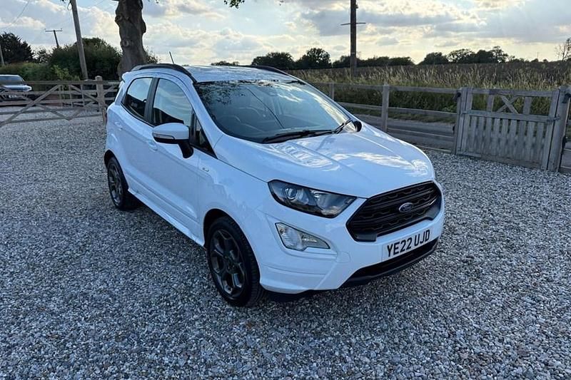 White Used 2022 Ford Ecosport ST-Line SUV | £11,595 (Good price) - Image 1/1