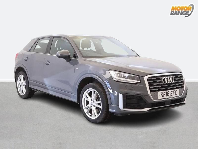 Grey Used 2018 Audi Q2 S-Line SUV | £14,895 (Fair price) - Image 1/4