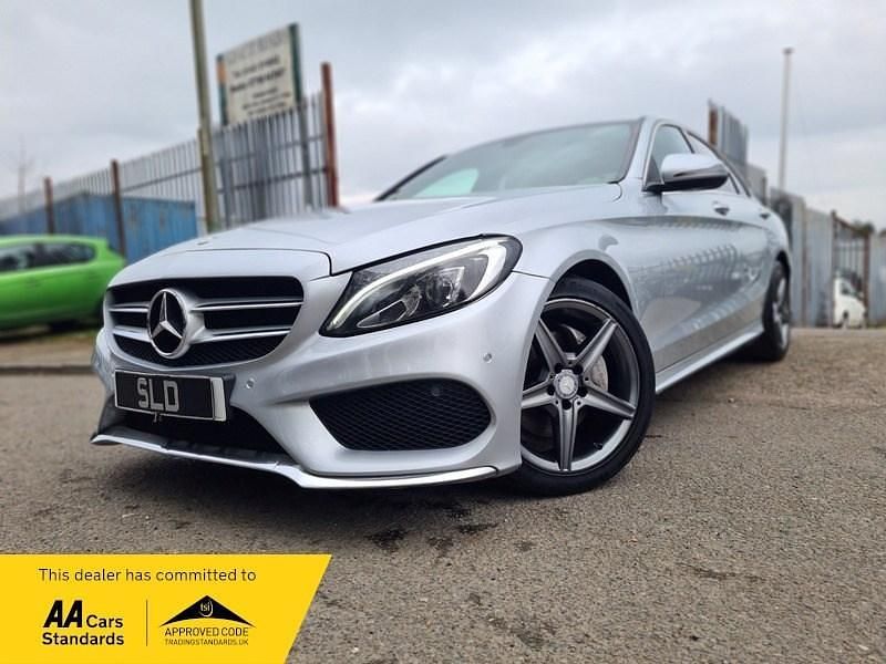Used Mercedes C220 AMG line 2016 Silver
