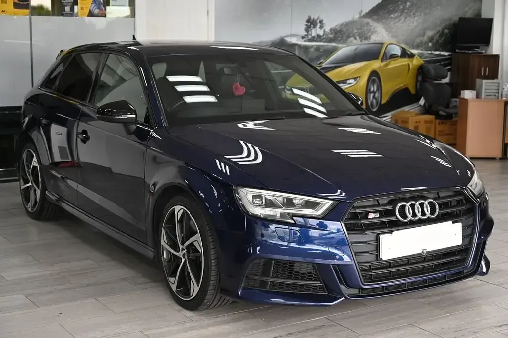 Used Audi S3 Sportback Black Edition 2019 Blue Hatchback