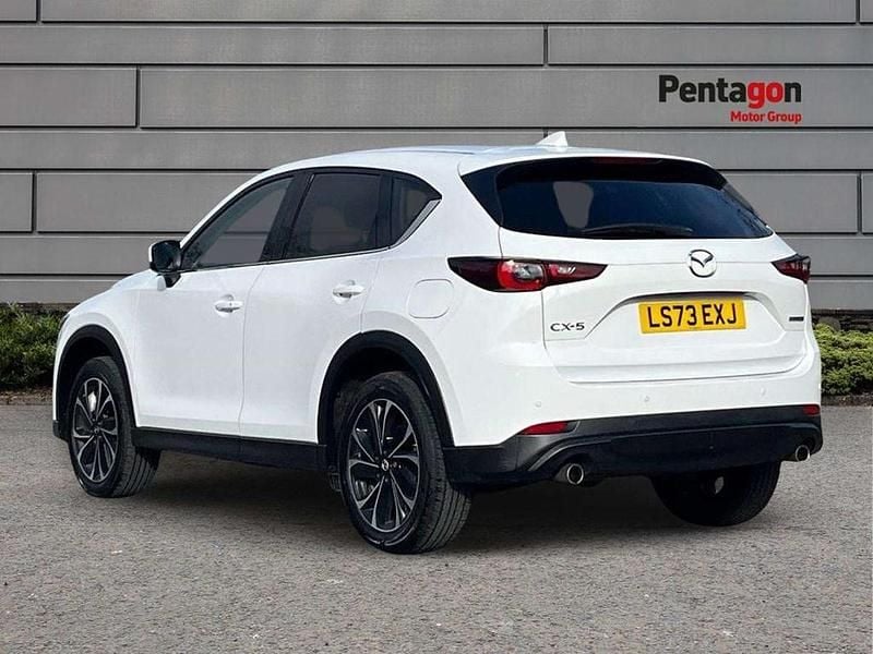 Used Mazda CX-5 Exclusive-Line 165 HP (121 kW) 2023 White SUV