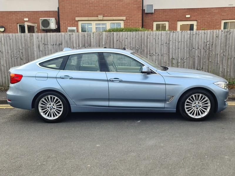 Used BMW 328 Gran Turismo Luxury Line 245 HP (180 kW) 2014 Blue Hatchback