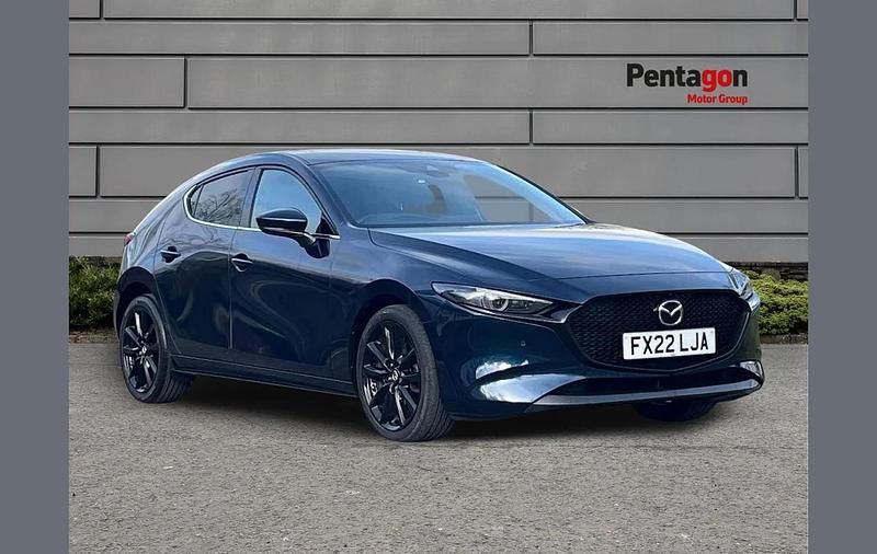 Used Mazda 3 Inclusive 183 HP (134 kW) 2022 Blue Hatchback