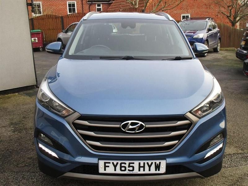 Used Hyundai Tucson SE 2015 Blue SUV