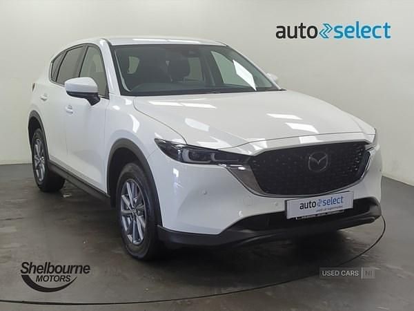 White Used 2023 Mazda CX-5 Center-Line SUV | £18,376 (Super price) - Image 1/4