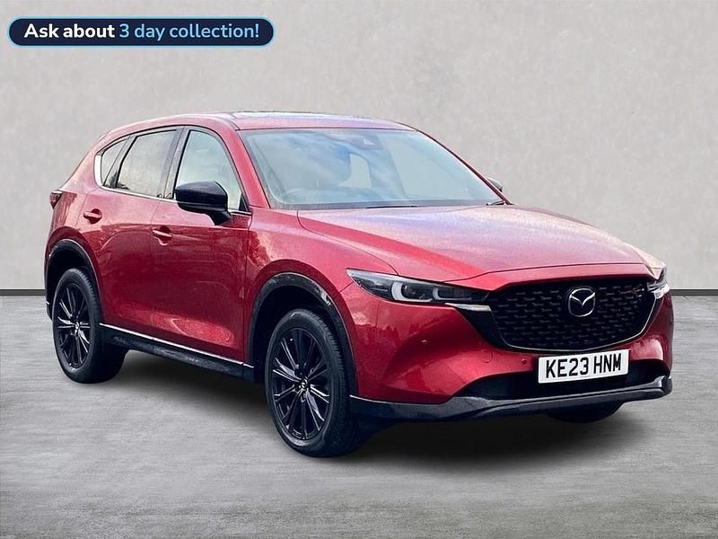 Red Used 2023 Mazda CX-5 Homura-Line SUV | £20,632 (Fair price) - Image 1/4