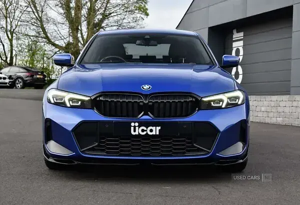 Used BMW 330e M Sport 288 HP (211 kW) 2023 Blue Sedan