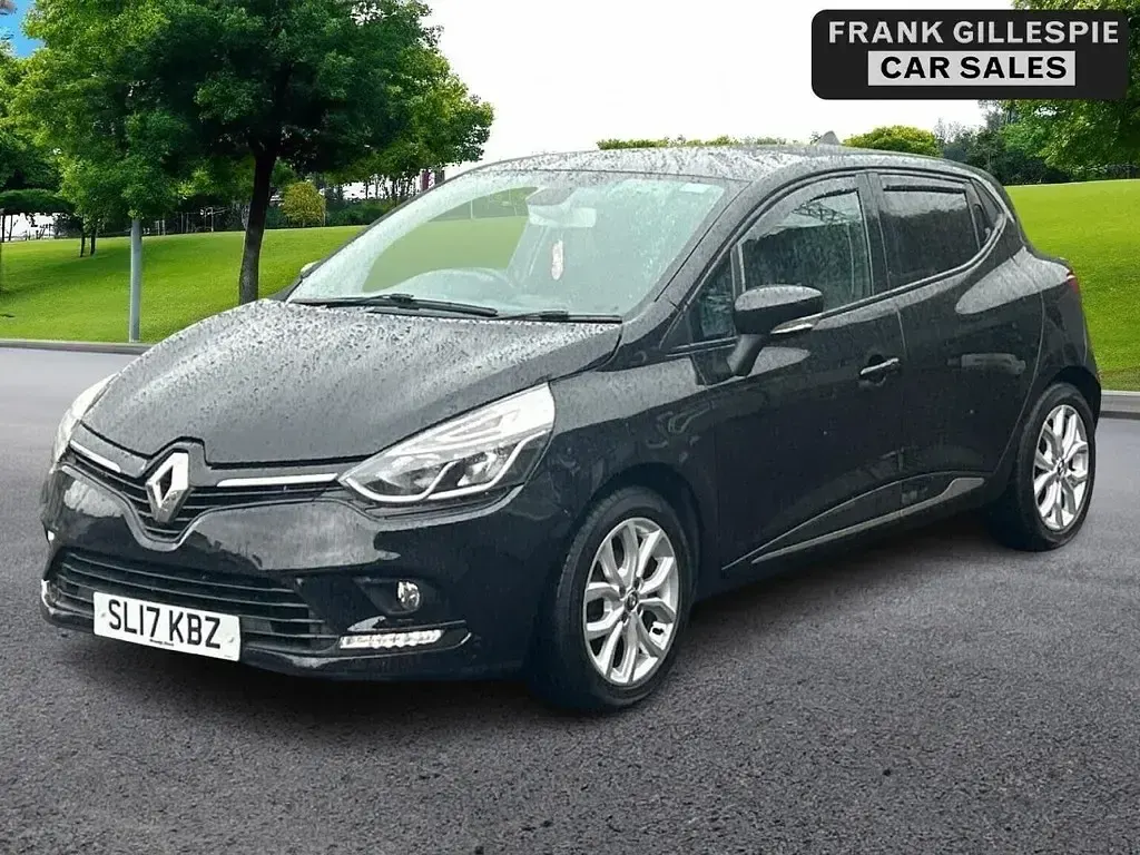 Used Renault Clio Dynamique 75 HP (55 kW) 2017 Black Hatchback
