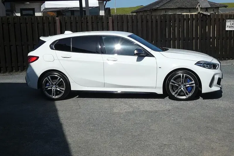 Used BMW M135 Sport Line 301 HP (221 kW) 2020 White Hatchback