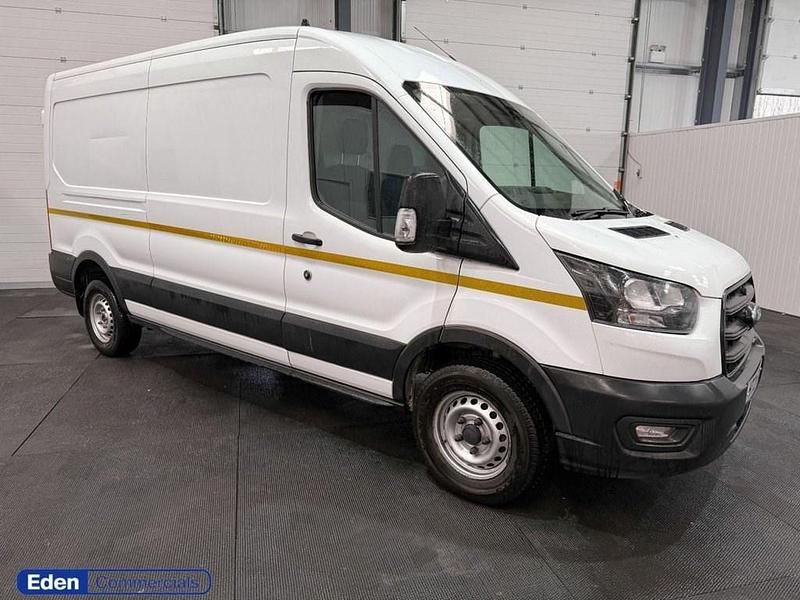 Used Ford Transit 130 HP (95 kW) 2021 White Van