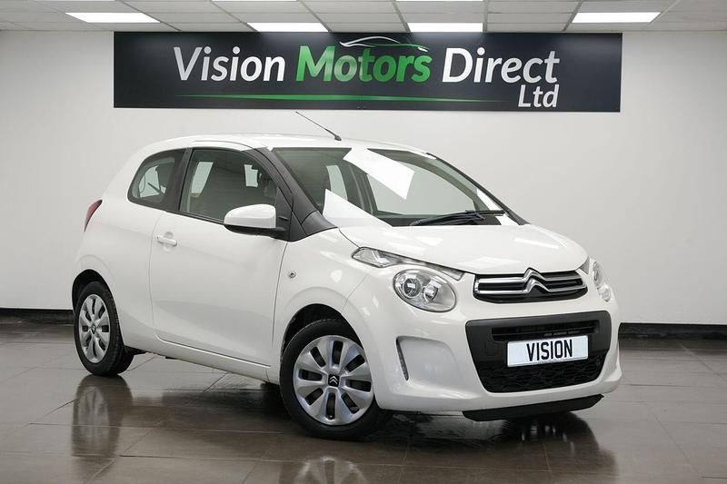 Used Citroën C1 Feel 82 HP (60 kW) 2017 White Hatchback