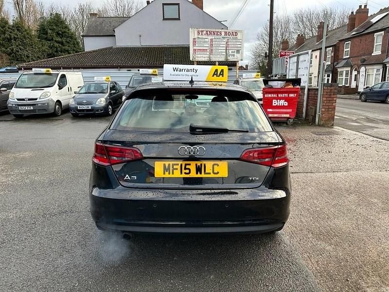 Used Audi A3 Sportback Design 110 HP (80 kW) 2015 Black Hatchback