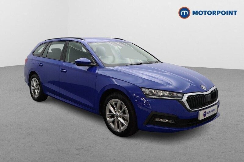 Blue Used 2022 Skoda Octavia SE Technology Estate | £17,949 (Fair price) - Image 1/4