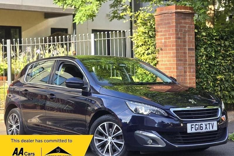 Blue Used 2016 Peugeot 308 Allure Hatchback | £3,895 (Good price) - Image 1/1