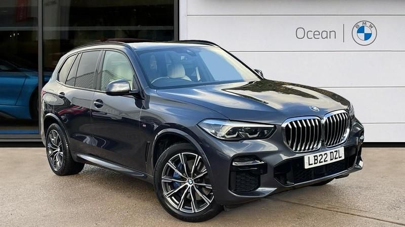 Grey Used 2022 BMW X5 M Sport SUV | £42,400 (Super price) - Image 1/4
