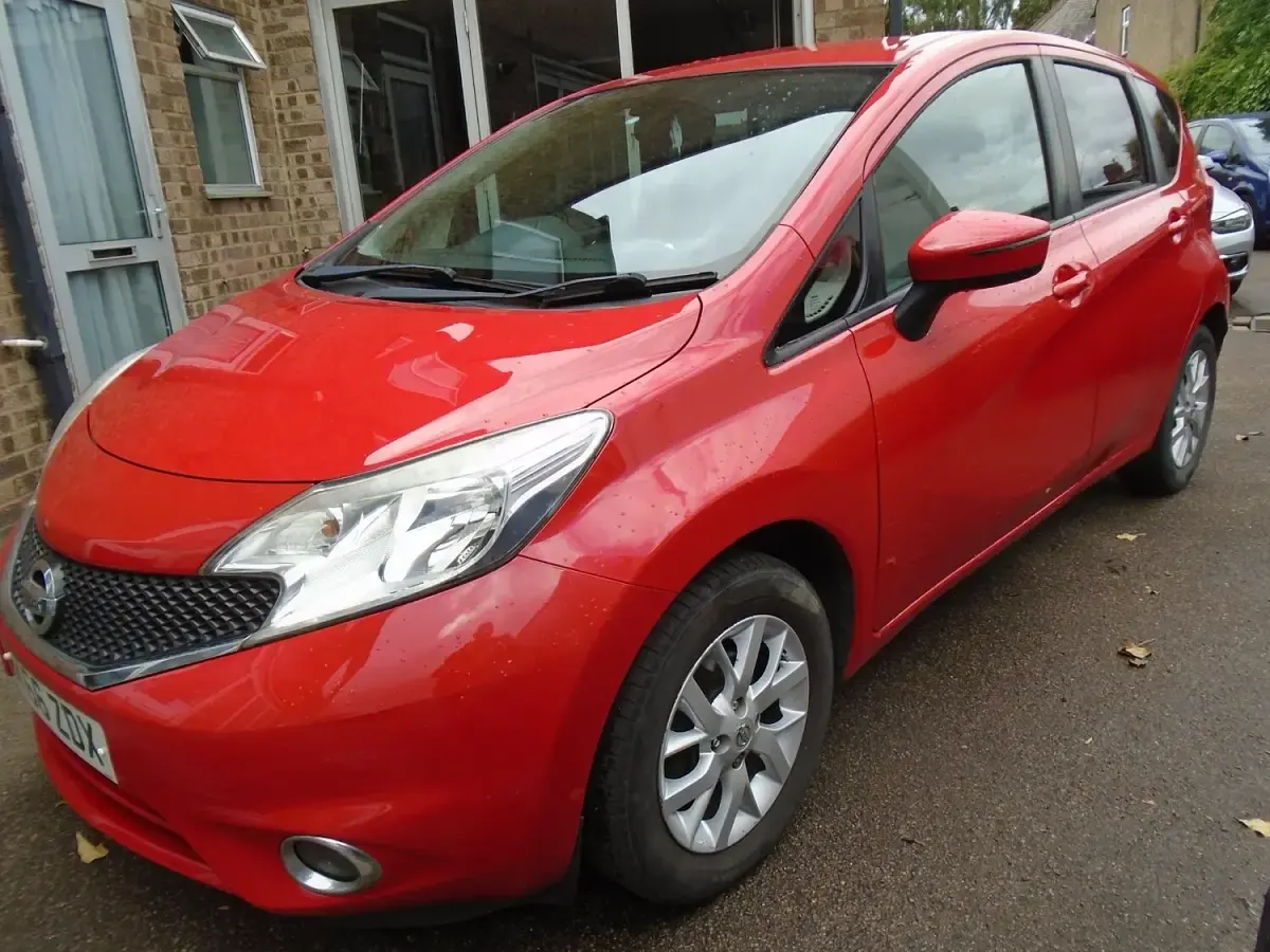 Used Nissan Note Acenta Premium 2016 Red Hatchback