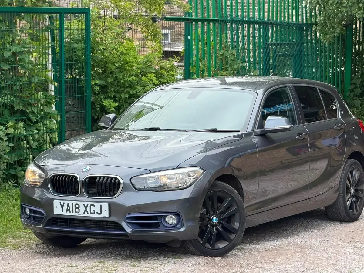 Used BMW 118 Sport Line 2018 Grey Hatchback