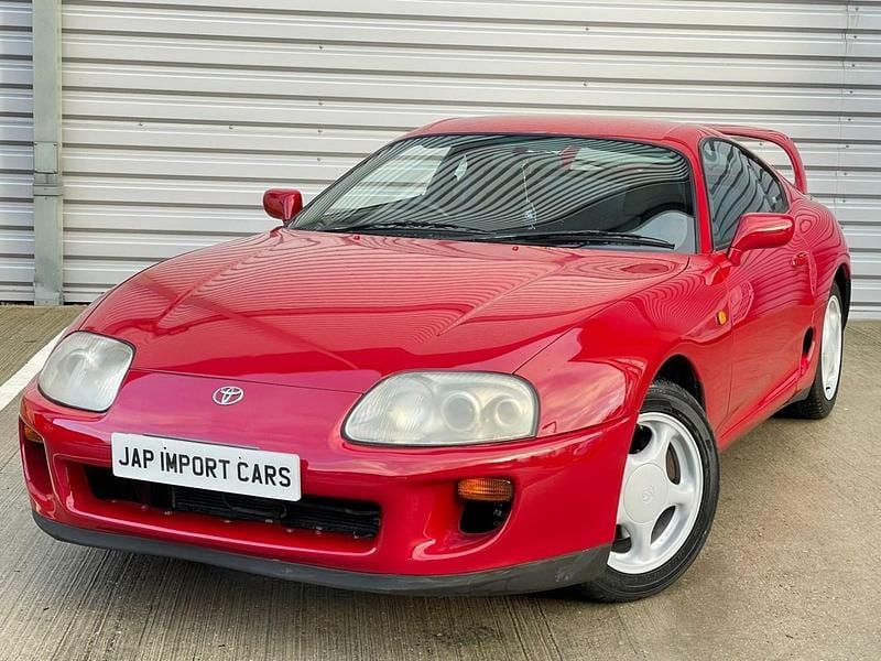Used Toyota Supra 1996 Red Coupe