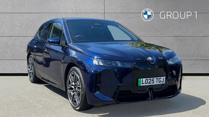 Blue Used 2025 BMW iX M Sport SUV | £63,595 - Image 1/4