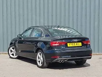 Used Audi A3 Sport 150 HP (110 kW) 2019 Black Sedan