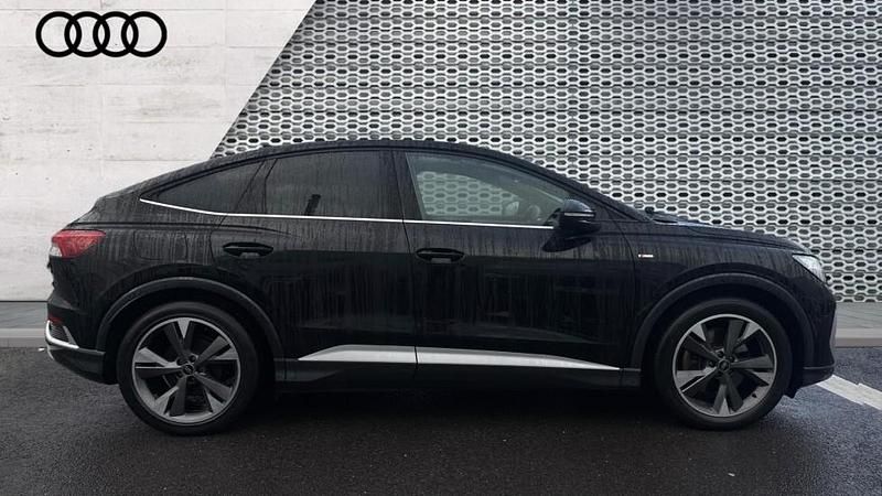 Used Audi Q4 e-tron S-Line 150 kW (204 HP) 2023 Black SUV