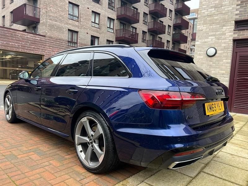 Used Audi A4 Black Edition 2020 Blue Estate
