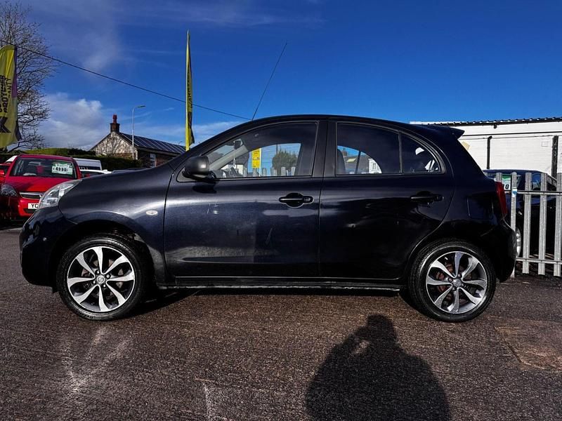 Used Nissan Micra Tekna 2015 Black Hatchback