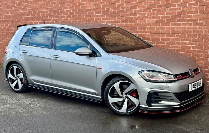 Silver Used 2019 VW Golf VII GTI Hatchback | £18,500 (Good price) - Image 1/4