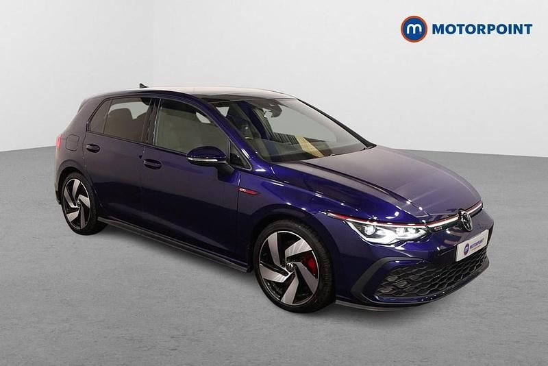 Used VW Golf VIII GTI 2022 Blue Hatchback