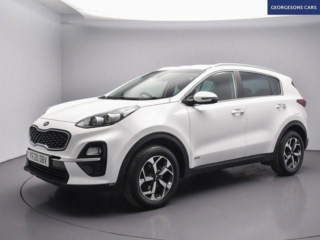 Used Kia Sportage 174 HP (127 kW) 2020 White SUV