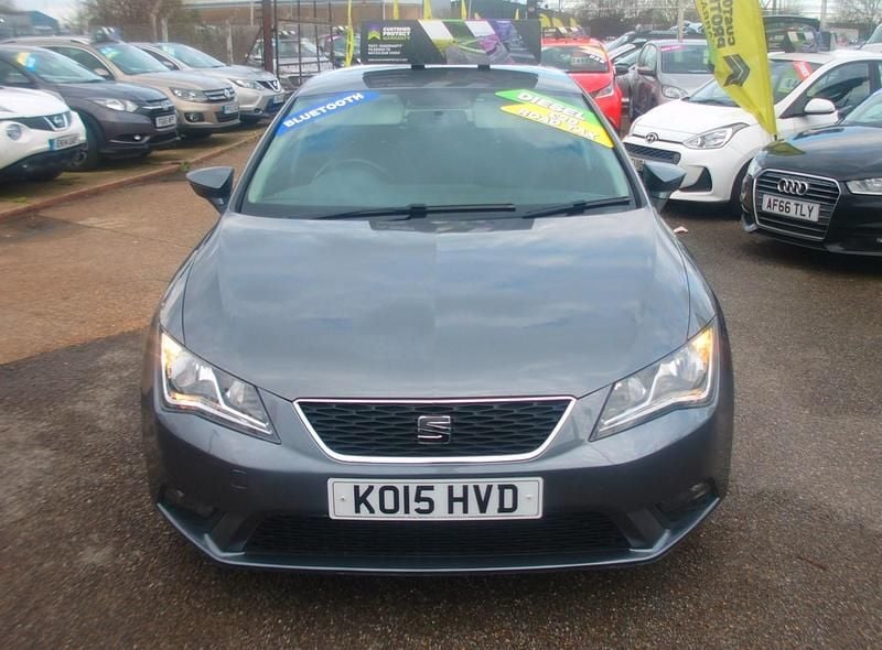 Used Seat Leon SE 105 HP (77 kW) 2015 Grey Hatchback
