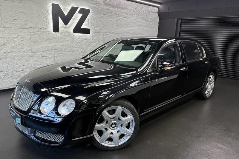 Used Bentley Continental Flying Spur 560 HP (411 kW) 2008 Black Sedan