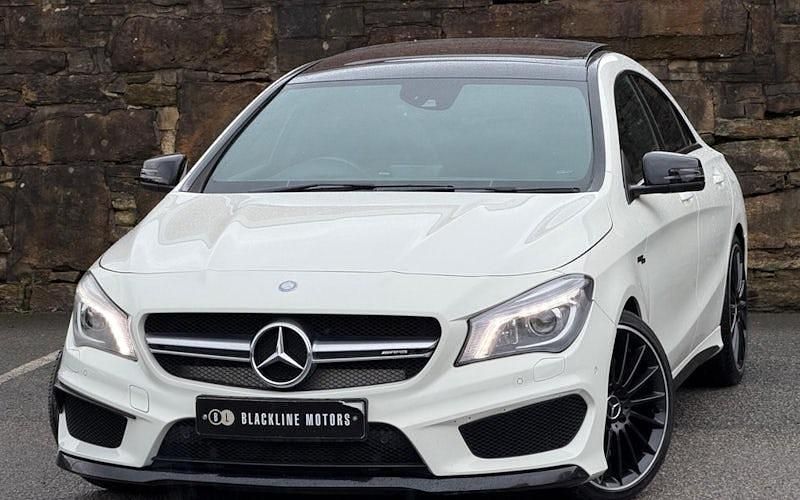 Used Mercedes CLA45 AMG AMG 360 HP (264 kW) 2014 White Sedan
