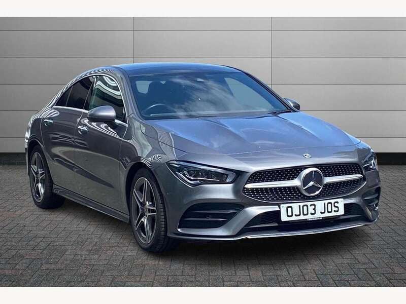 Grey Used 2022 Mercedes CLA220 AMG Line Premium Plus Sedan | £26,795 (Fair price) - Image 1/4